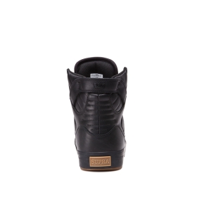 Supra Mens SKYTOP CW High Top Shoes Black/black/Gum | US-82118